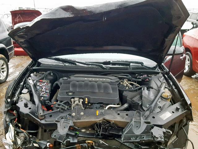 2G1WC5E34D1156031 - 2013 CHEVROLET IMPALA LTZ BLACK photo 7
