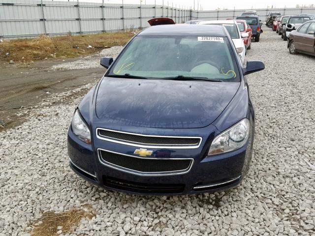 1G1ZC5E1XBF253607 - 2011 CHEVROLET MALIBU 1LT 蓝色 照片 9