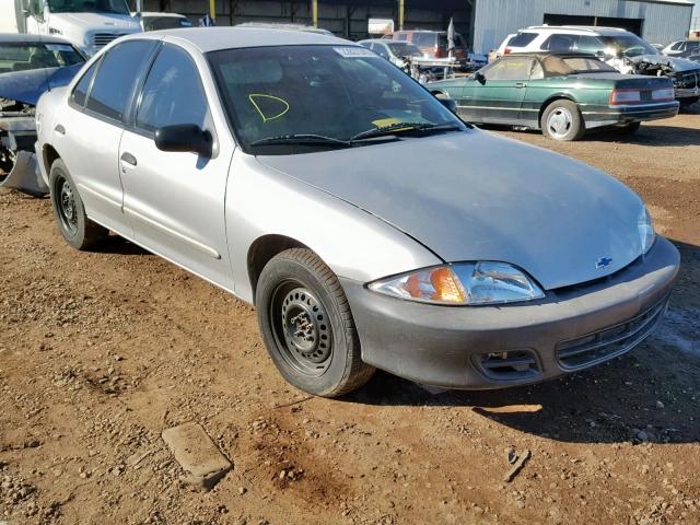 1G1JF524927162289 - 2002 CHEVROLET CAVALIER L SILVER photo 1