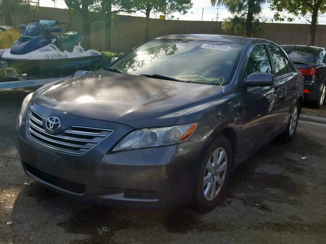 JTNBB46K983045799 - 2008 TOYOTA CAMRY HYBR GRAY photo 2