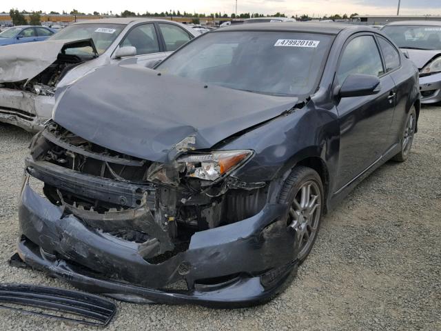 JTKDE177860131741 - 2006 TOYOTA SCION TC GRAY photo 2