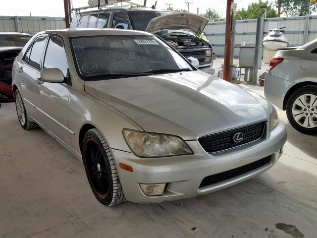 JTHBD192X20037601 - 2002 LEXUS IS 300 SILVER photo 1