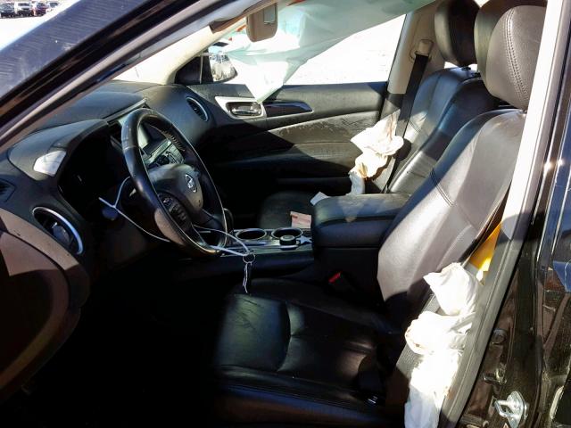 5N1AR2MM9EC659621 - 2014 NISSAN PATHFINDER შავი ფოტო 5