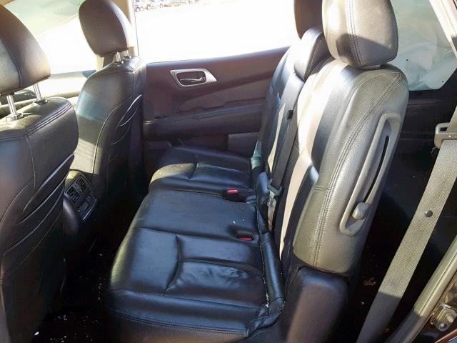 5N1AR2MM9EC659621 - 2014 NISSAN PATHFINDER შავი ფოტო 6