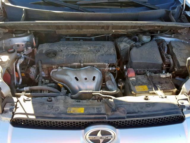 JTLZE4FE6FJ068006 - 2015 TOYOTA SCION XB SILVER photo 7