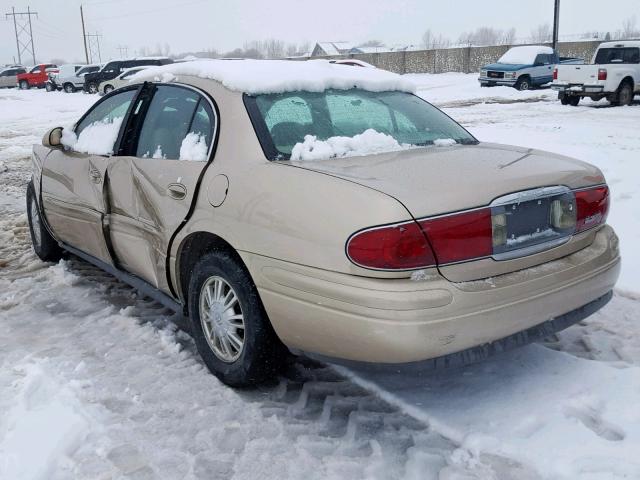 1G4HR54KX5U264338 - 2005 BUICK LESABRE LI GOLD photo 3