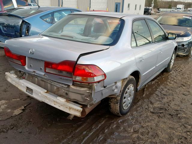 1HGCF86612A152535 - 2002 HONDA ACCORD VAL SILVER photo 4