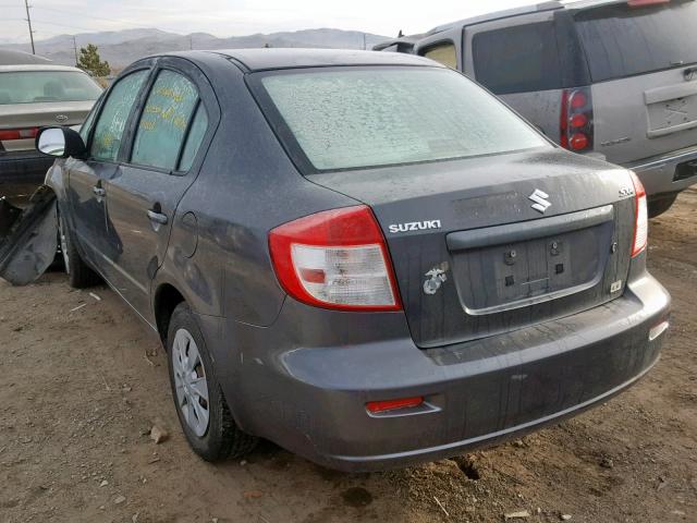 JS2YC5A26A6303117 - 2010 SUZUKI SX4 LE GRAY photo 3