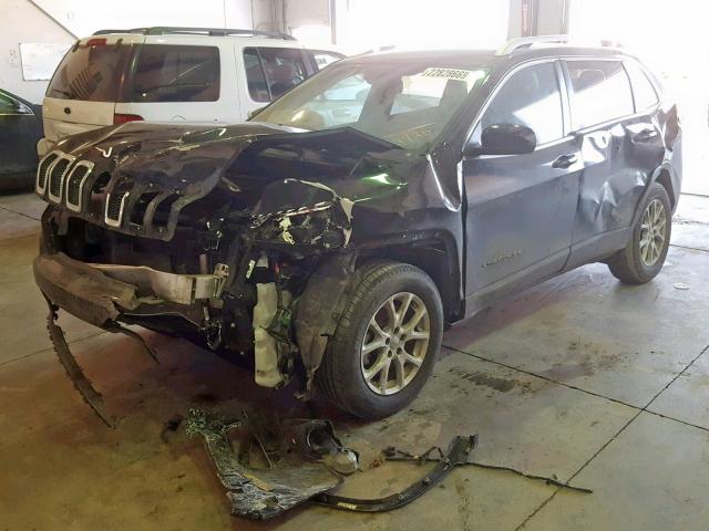 1C4PJMCB7GW254926 - 2016 JEEP CHEROKEE L BLACK photo 2