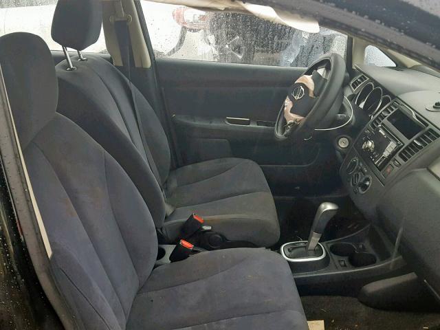 3N1BC13EX9L397071 - 2009 NISSAN VERSA S 黑色 照片 5