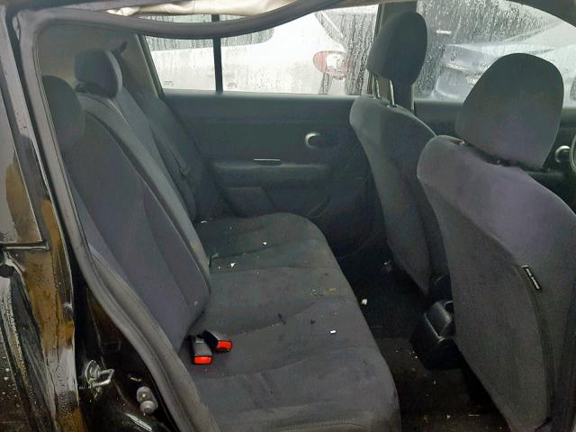 3N1BC13EX9L397071 - 2009 NISSAN VERSA S 黑色 照片 6