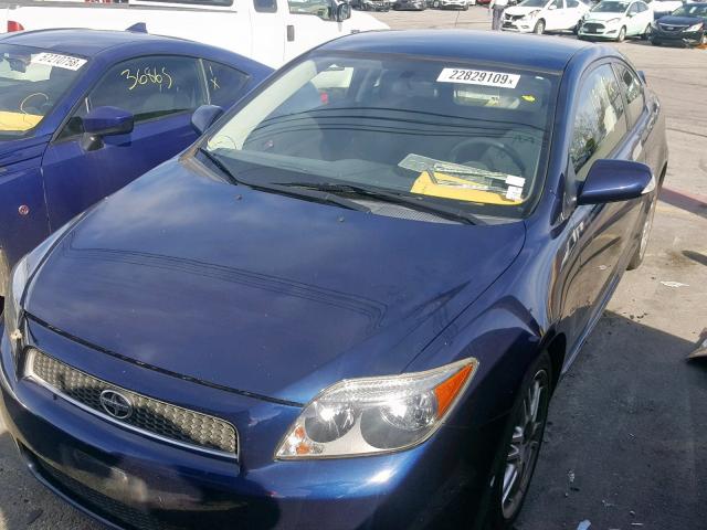 JTKDE167070158967 - 2007 TOYOTA SCION TC ლურჯი ფოტო 2