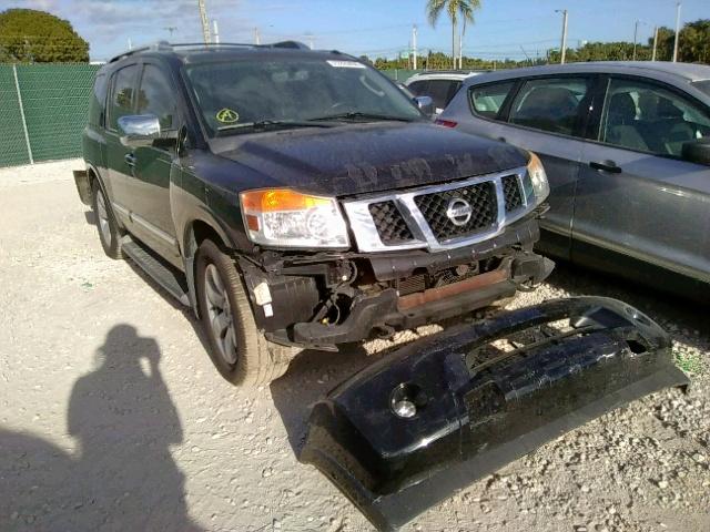 5N1BA0NDXBN607333 - 2011 NISSAN ARMADA SV BLACK photo 1