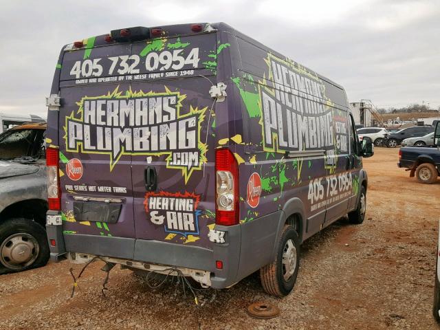 3C6URVJD9EE130659 - 2014 RAM PROMASTER 紫色 照片 4