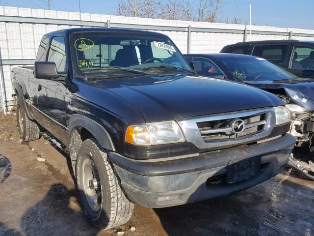 4F4ZR47EX6PM01469 - 2006 MAZDA B4000 CAB BLACK photo 1