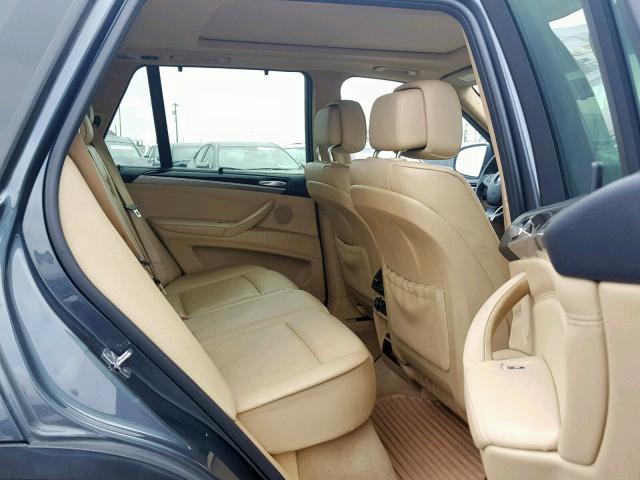 5UXZV8C54BL418561 - 2011 BMW X5 XDRIVE5 GRAY photo 6