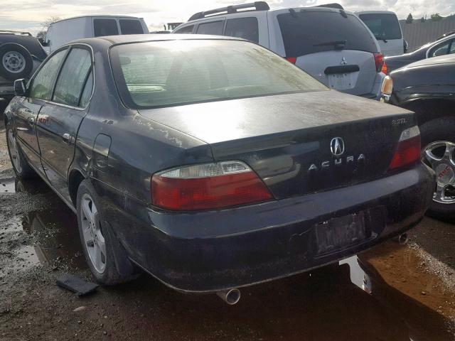 19UUA56862A048660 - 2002 ACURA 3.2TL TYPE BLACK photo 3