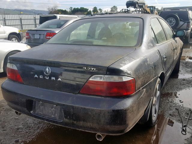 19UUA56862A048660 - 2002 ACURA 3.2TL TYPE BLACK photo 4