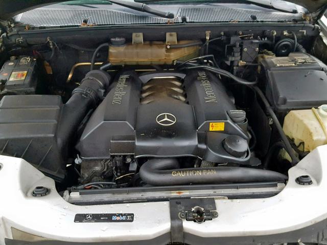 4JGAB75E83A448993 - 2003 MERCEDES-BENZ ML 500 SILVER photo 7