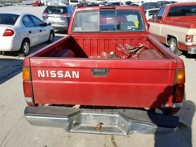 1N6SD11S3SC431854 - 1995 NISSAN TRUCK E/XE RED photo 6