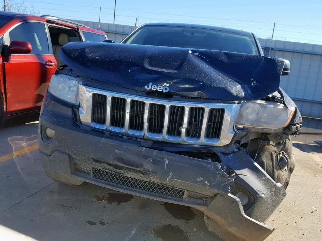 1J4RS4GG6BC577591 - 2011 JEEP GRAND CHER BLUE photo 9