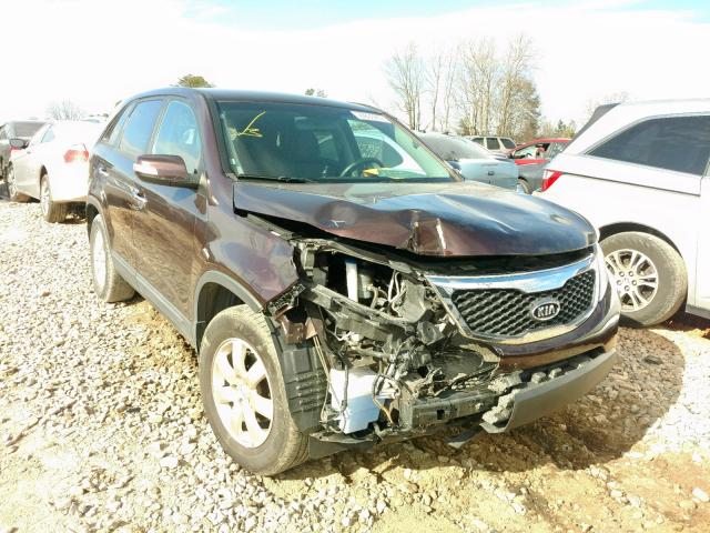5XYKT3A19CG259349 - 2012 KIA SORENTO BA PURPLE photo 1