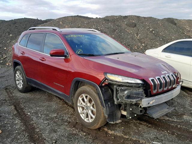 1C4PJMCB9GW139423 - 2016 JEEP CHEROKEE L RED photo 1