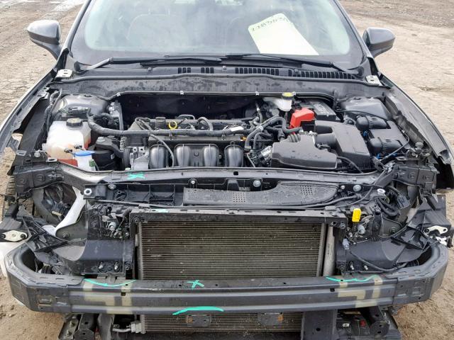 3FA6P0H74HR237115 - 2017 FORD FUSION SE GRAY photo 7