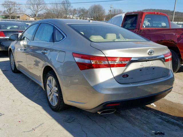 4T1BK1EB2EU121191 - 2014 TOYOTA AVALON BAS BEIGE photo 3