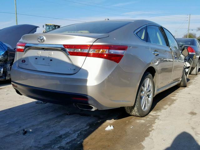 4T1BK1EB2EU121191 - 2014 TOYOTA AVALON BAS BEIGE photo 4