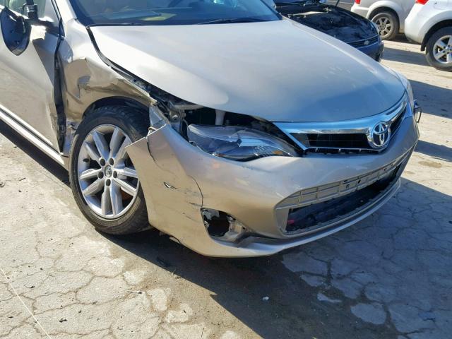 4T1BK1EB2EU121191 - 2014 TOYOTA AVALON BAS BEIGE photo 9