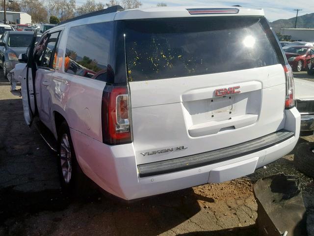 1GKS1FKC0GR203190 - 2016 GMC YUKON XL C WHITE photo 3