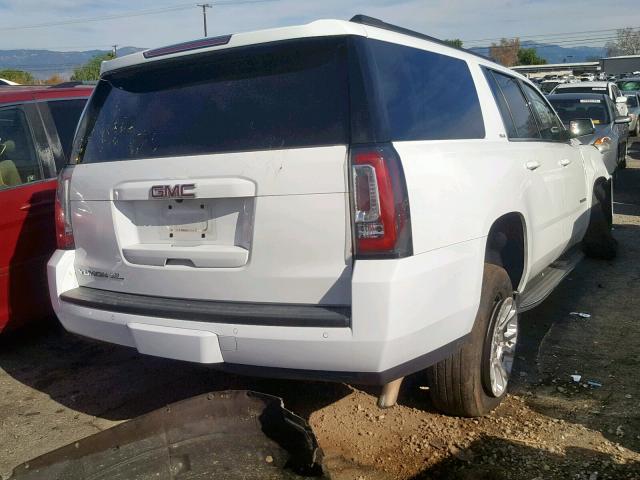 1GKS1FKC0GR203190 - 2016 GMC YUKON XL C WHITE photo 4