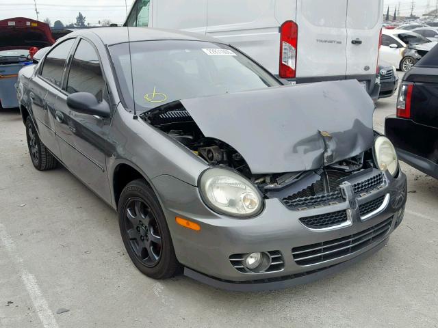 1B3ES56CX5D232833 - 2005 DODGE NEON SXT SILVER photo 1