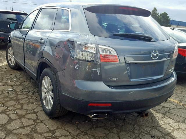 JM3TB3MA1A0201328 - 2010 MAZDA CX-9 GRAY photo 3