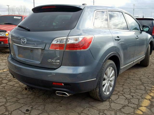 JM3TB3MA1A0201328 - 2010 MAZDA CX-9 GRAY photo 4