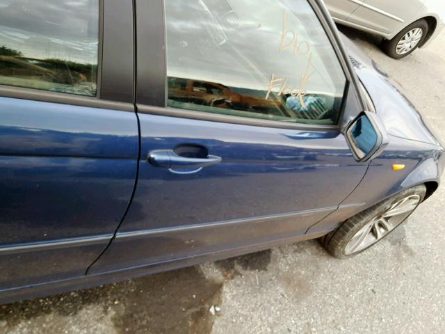 WBAAZ33455KW77189 - 2005 BMW 325 IS SUL BLUE photo 5