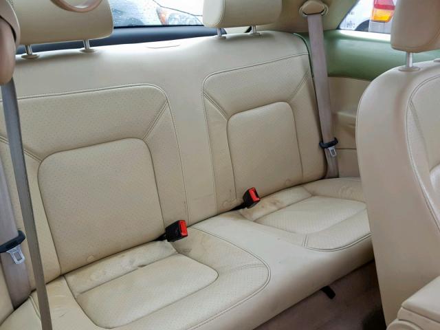 3VWSG31CX6M414775 - 2006 VOLKSWAGEN NEW BEETLE Yaşıl foto 6
