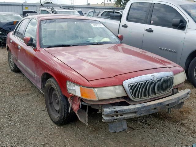 2MEFM74W61X644089 - 2001 MERCURY GRAND MARQ RED photo 1