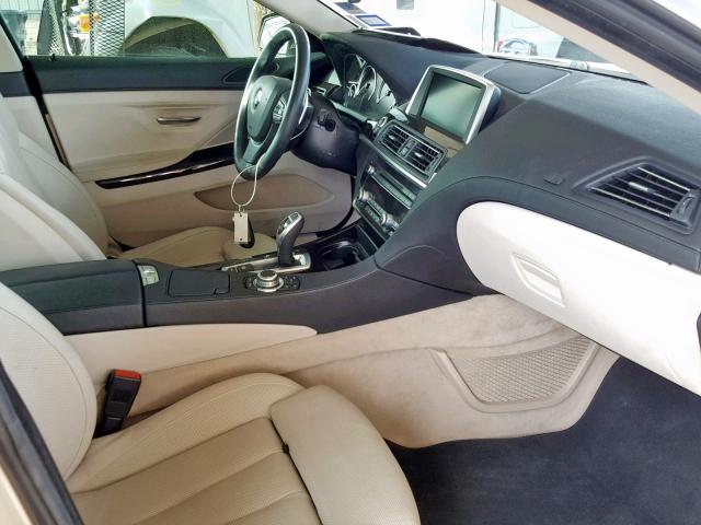 WBA6A0C5XDDZ03489 - 2013 BMW 640 I GOLD photo 5