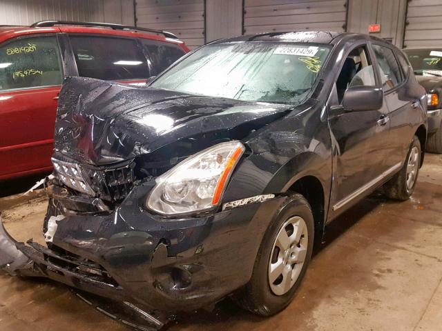 JN8AS5MV0BW269251 - 2011 NISSAN ROGUE S 黑色 照片 2
