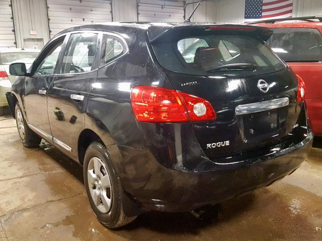JN8AS5MV0BW269251 - 2011 NISSAN ROGUE S 黑色 照片 3