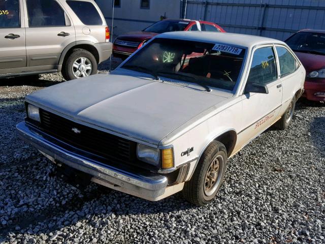 1G1AX08XXET117360 - 1984 CHEVROLET CITATION I WHITE photo 2