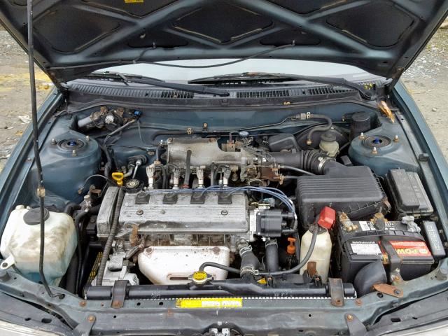 2T1BB02EXTC145374 - 1996 TOYOTA COROLLA DX BLUE photo 7