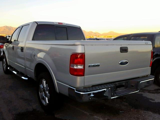 1FTPW12516FB12159 - 2006 FORD F150 SUPER GRAY photo 3