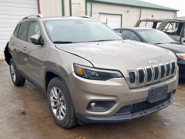 1C4PJMLB9KD162043 - 2019 JEEP CHEROKEE L BROWN photo 1