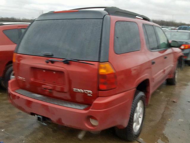 1GKET16S446131418 - 2004 GMC ENVOY XL BURGUNDY photo 4