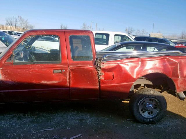 1FTCR14A0VPA55297 - 1997 FORD RANGER SUP BURGUNDY photo 9