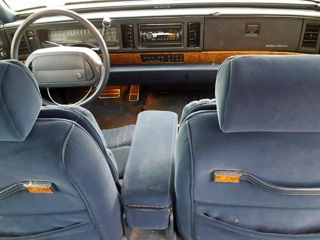 1G4CW53L4M1686411 - 1991 BUICK PARK AVENU BLUE photo 9