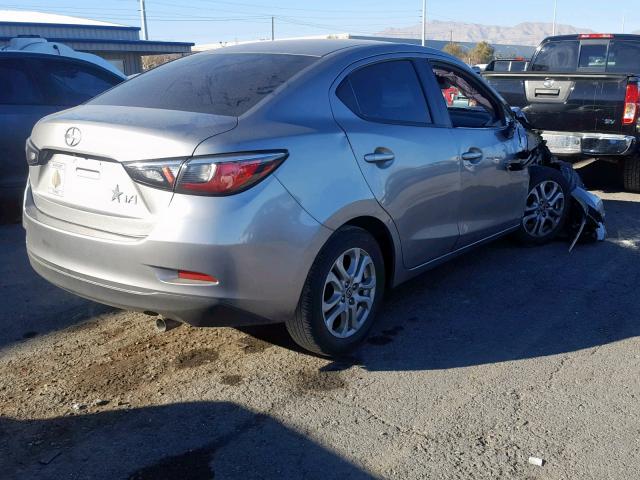 3MYDLBZV3GY141262 - 2016 TOYOTA SCION IA GRAY photo 4